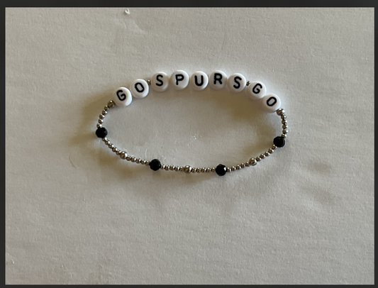 Spurs Black and White Go Spurs Go (Limited time only)